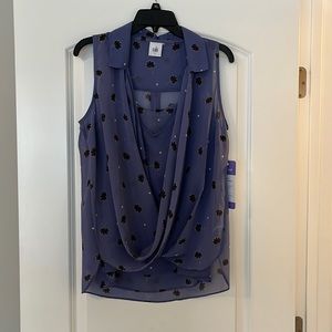 NWT Cabi Crossover Blouse